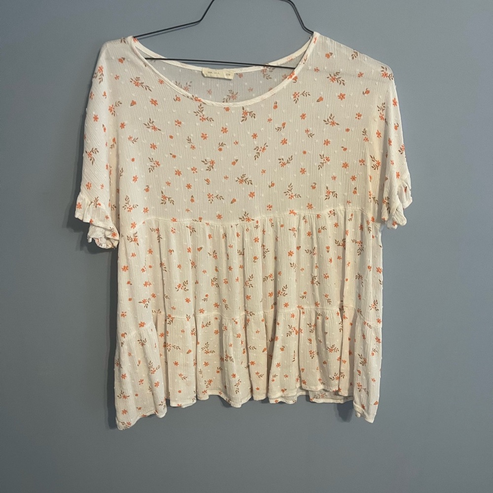Pink Blush Maternity Top